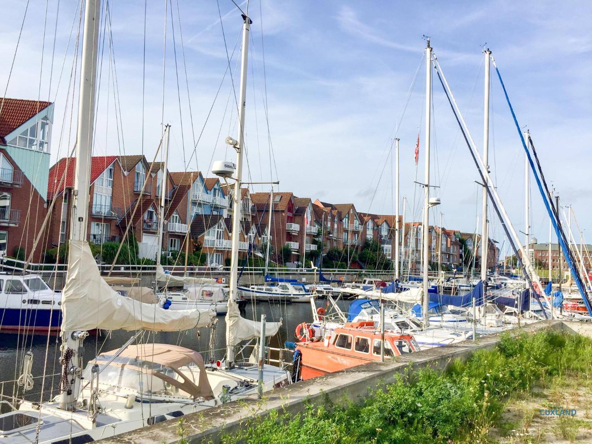 Urlaub Direkt In Der City Marina Cuxhaven Luaran gambar